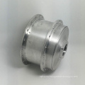 precision Motorcycle wheel with Surface aluminum oxidation cnc machining parts milling aluminium parts machining